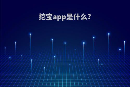 挖宝app是什么?